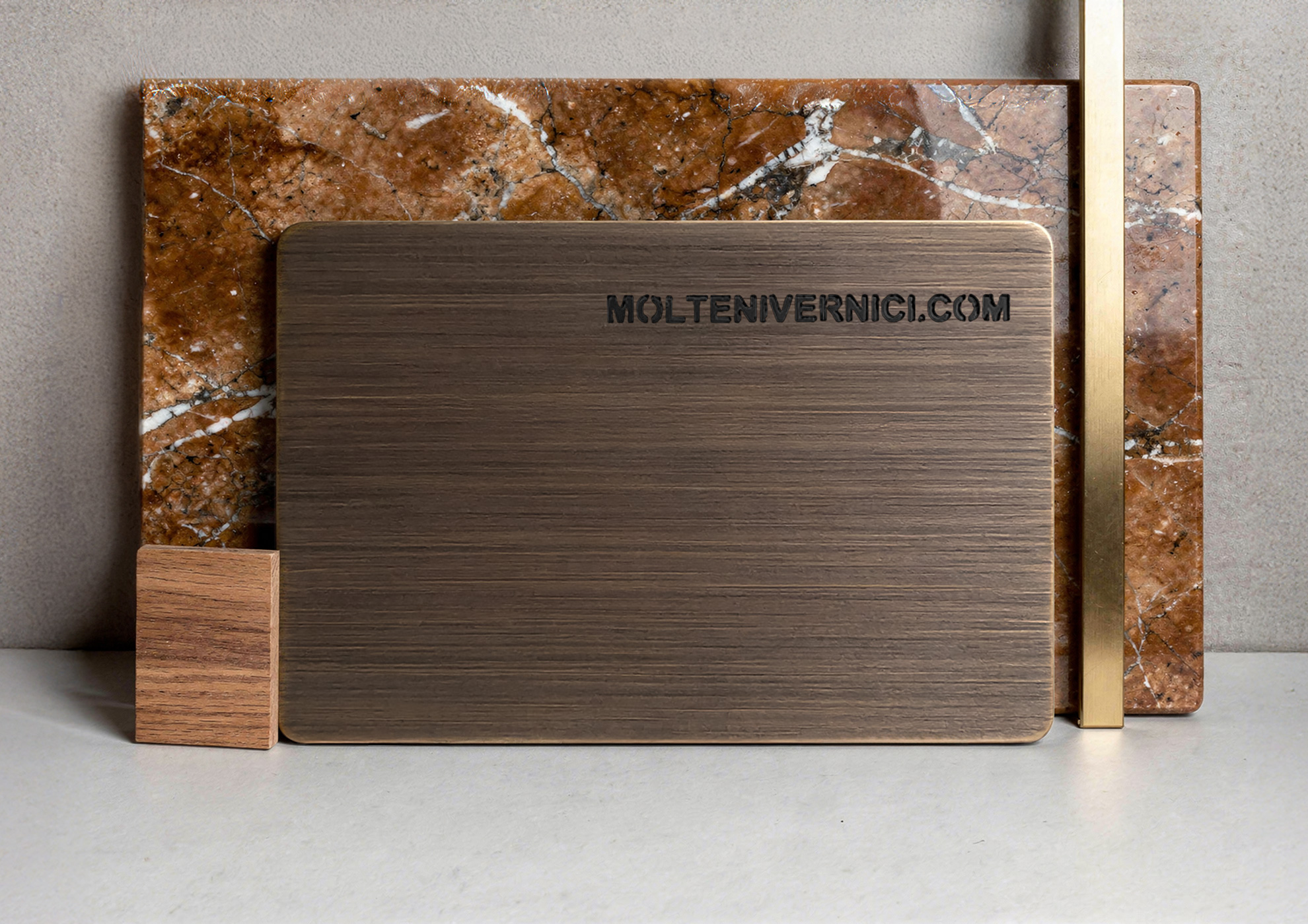 Colore Ottone Invecchiato Spazzolato LAYER