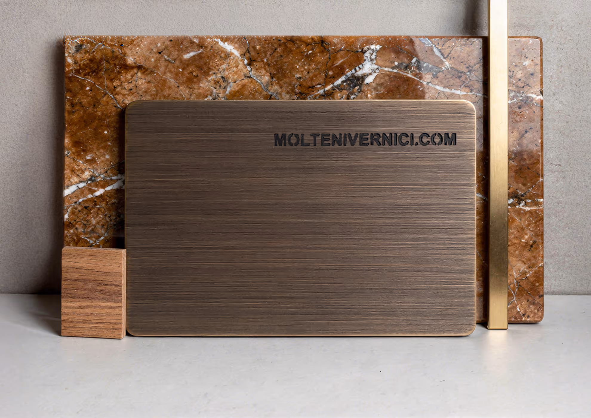 Couleur Laiton Vieilli Brossé LAYER