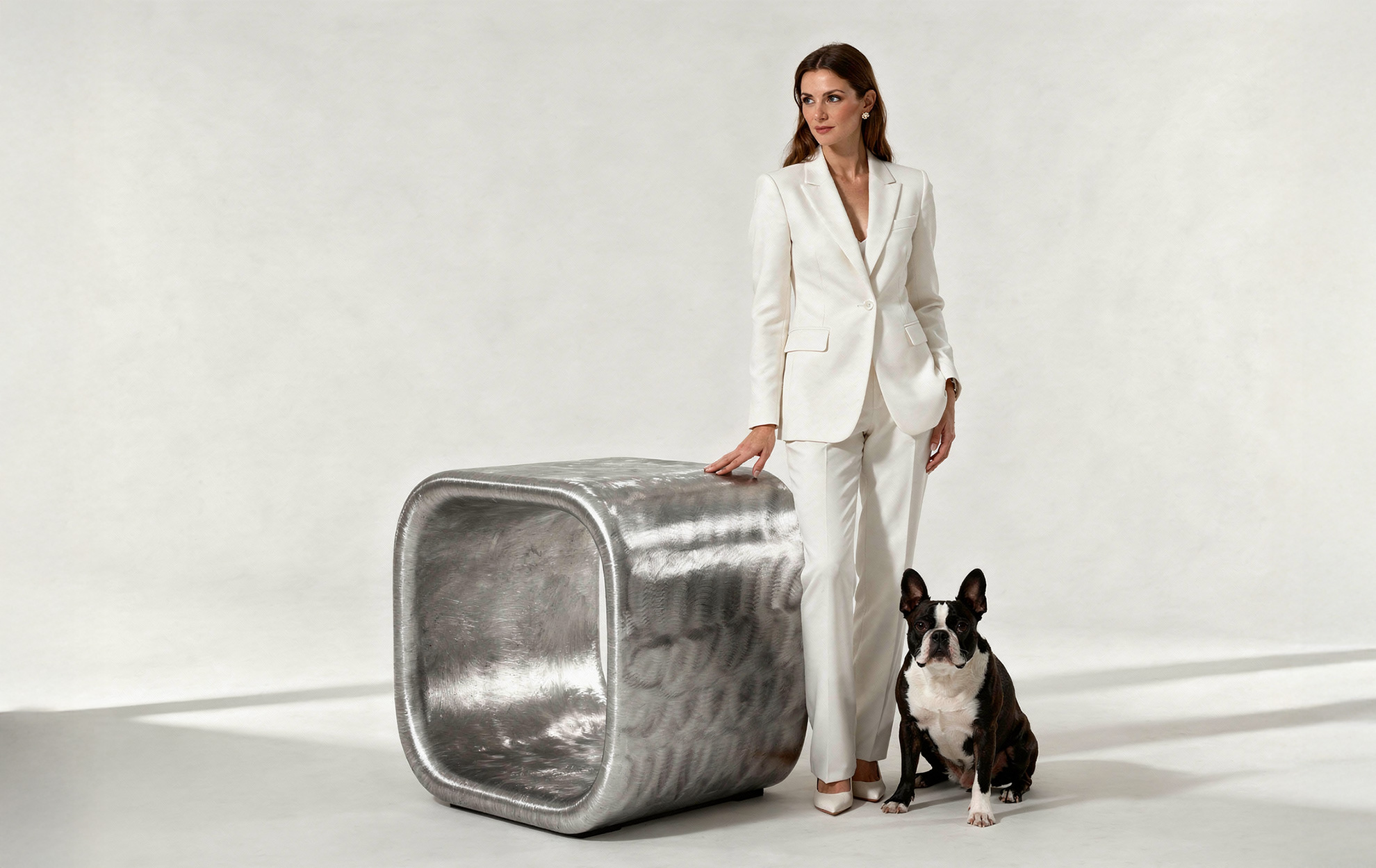 NEVER CIRCLE orbitaler Grundmetalleffekt Molteni Paints Oberflächensprache