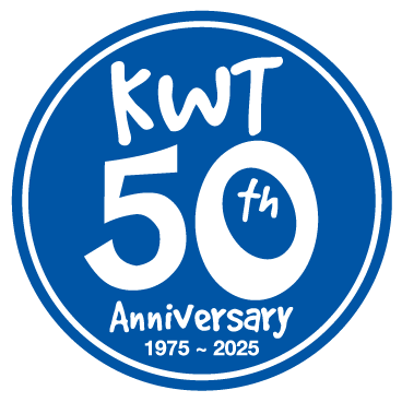 Kit Wilson Trust 50th Anniversary Logo.