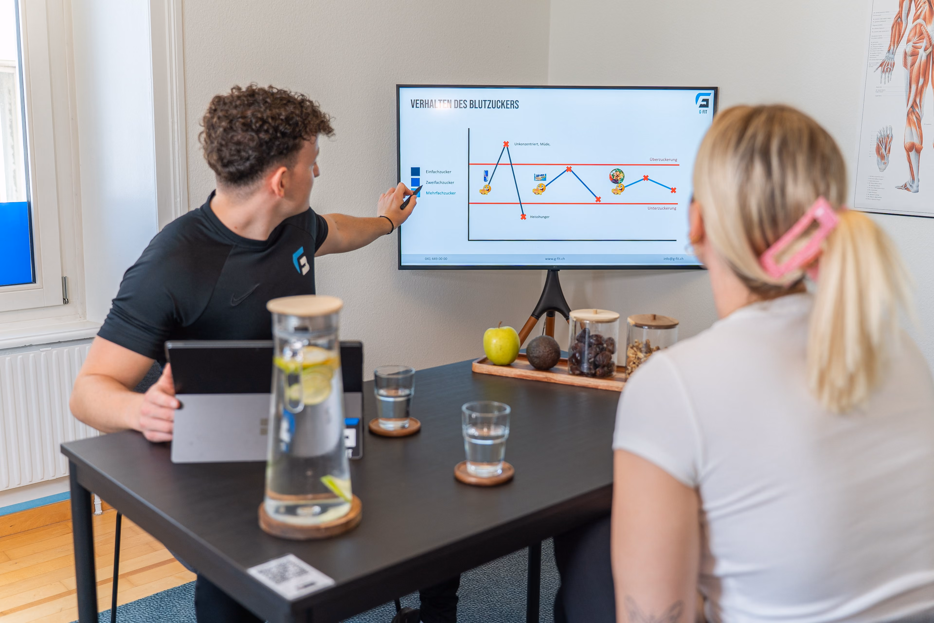 Sitzungszimmer im Obergeschoss vom G-FIT