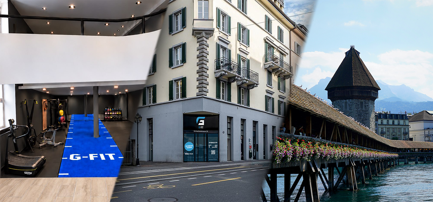 G-FIT Luzern öffnet am 4. Januar 2027: dein 30' Training beim Bahnhof