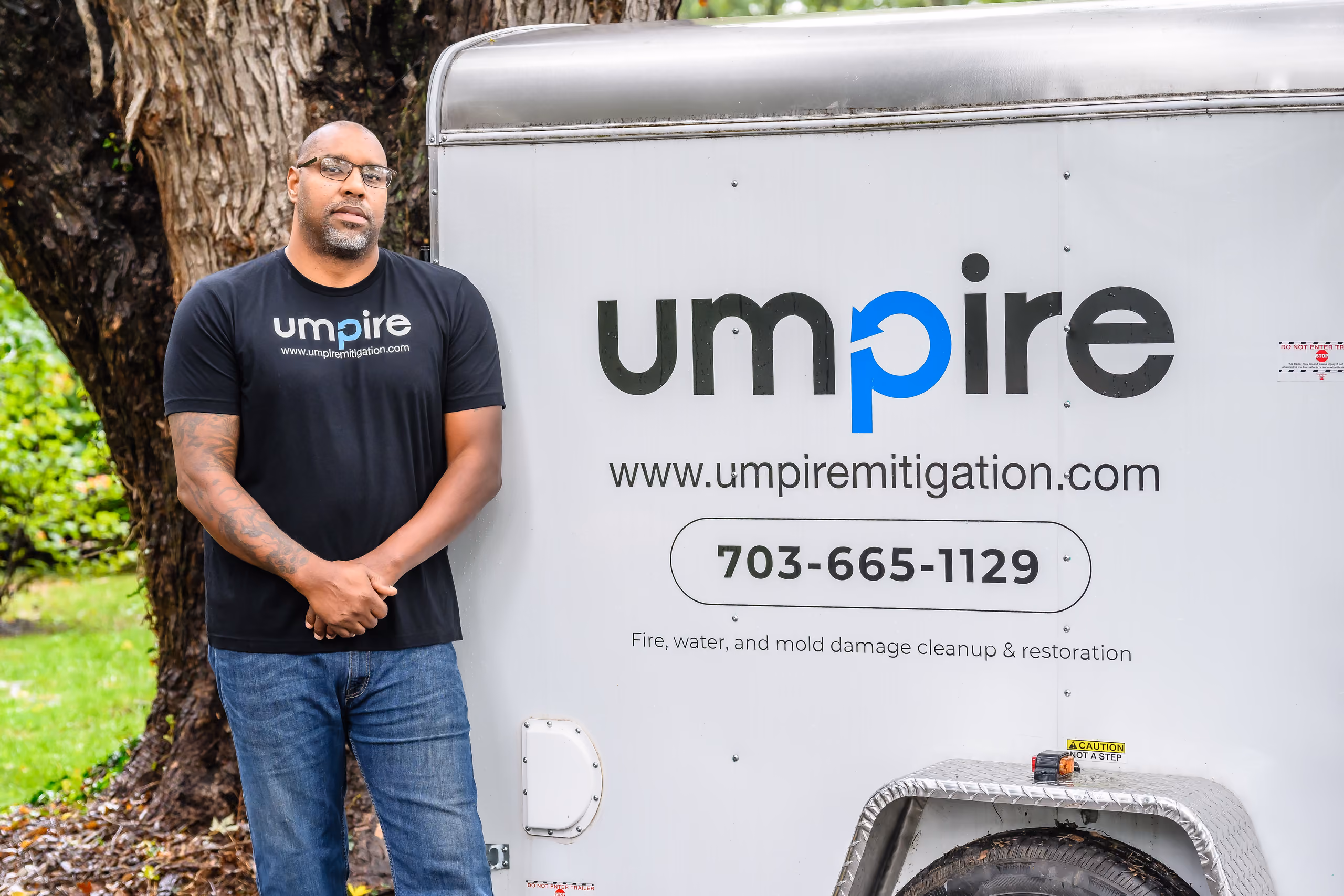 Trey Robinson, Umpire Mitigation's Front Royal restoration expert