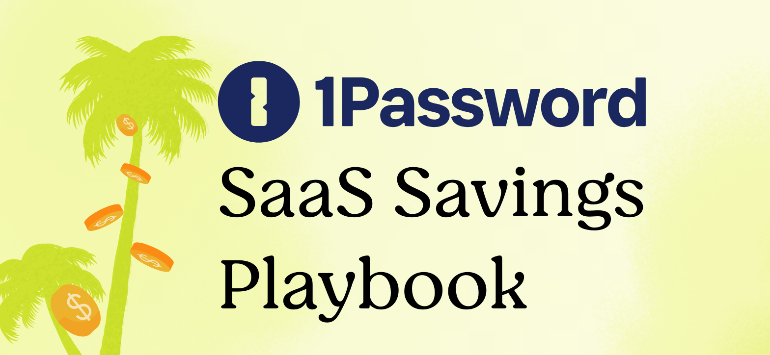 1password savings playbook