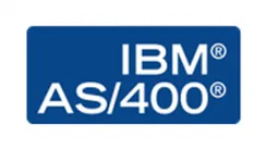 IBM AS/400 logo.