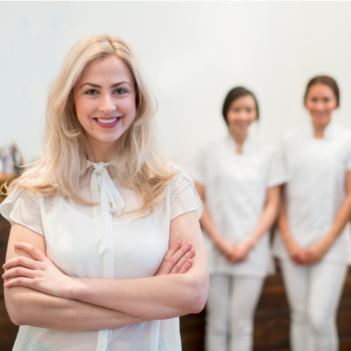 spa manager et équipe pour hotel et spa de luxe