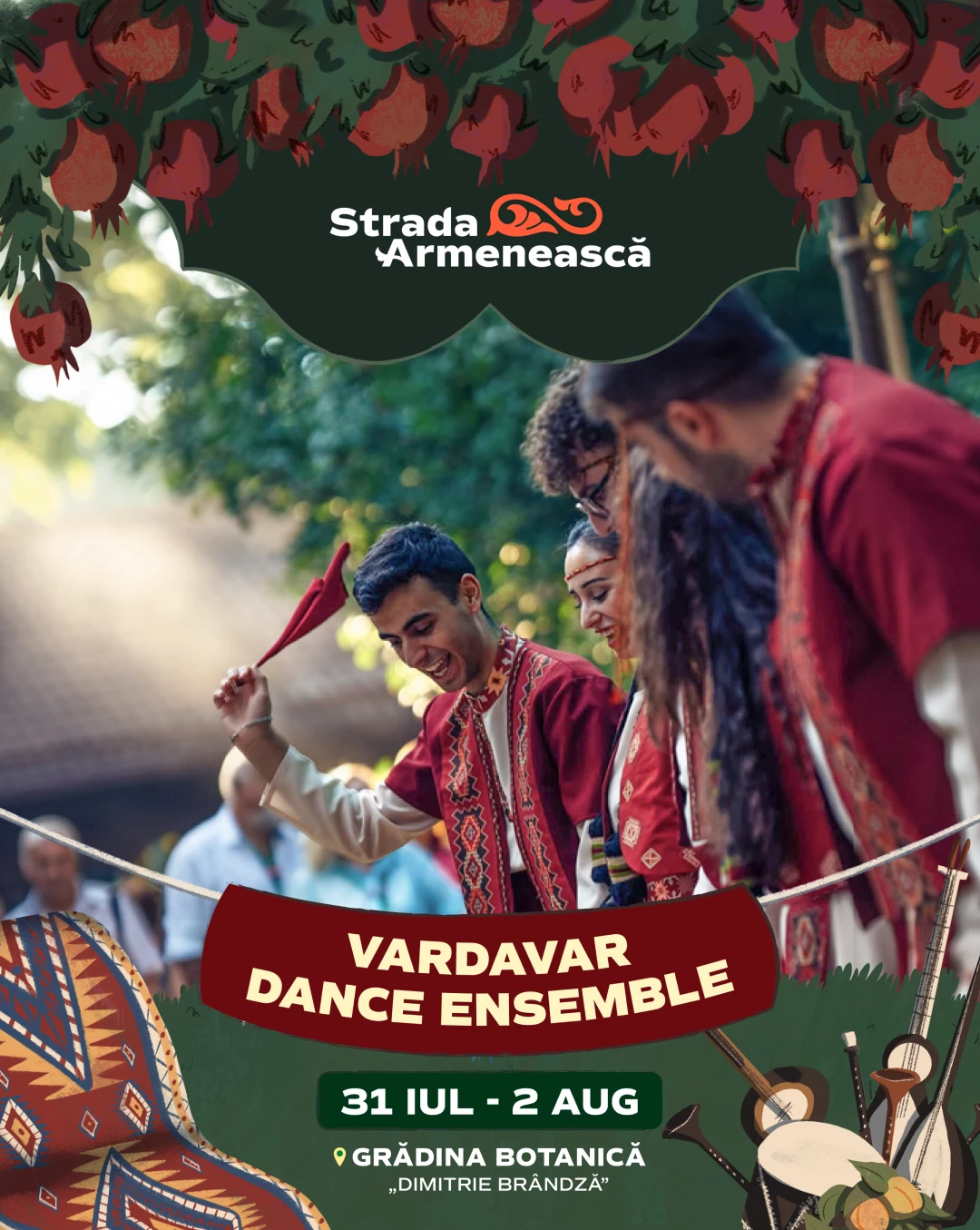 Vardavar Ensemble la Festivalul Strada Armenească