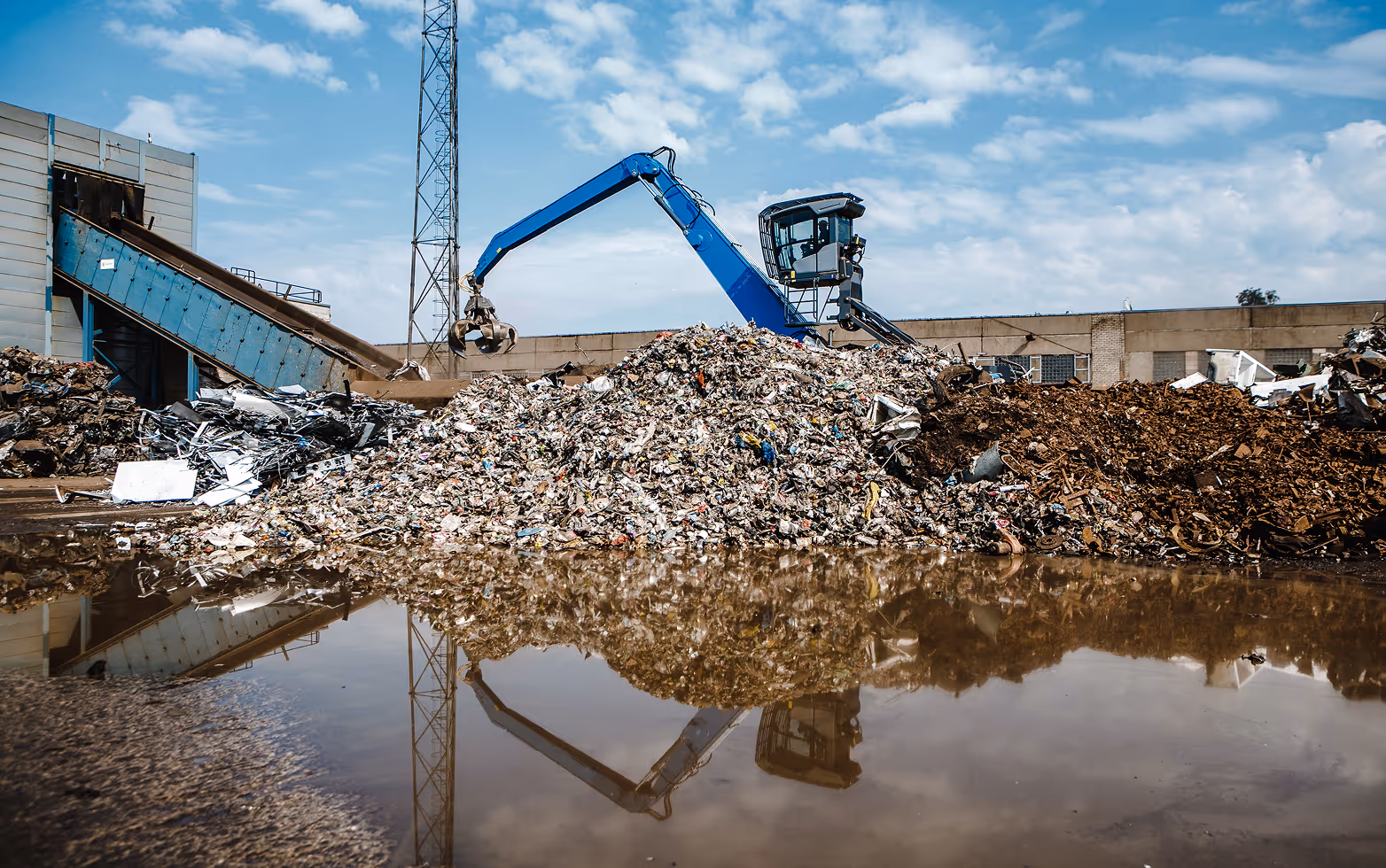 Scrap yard