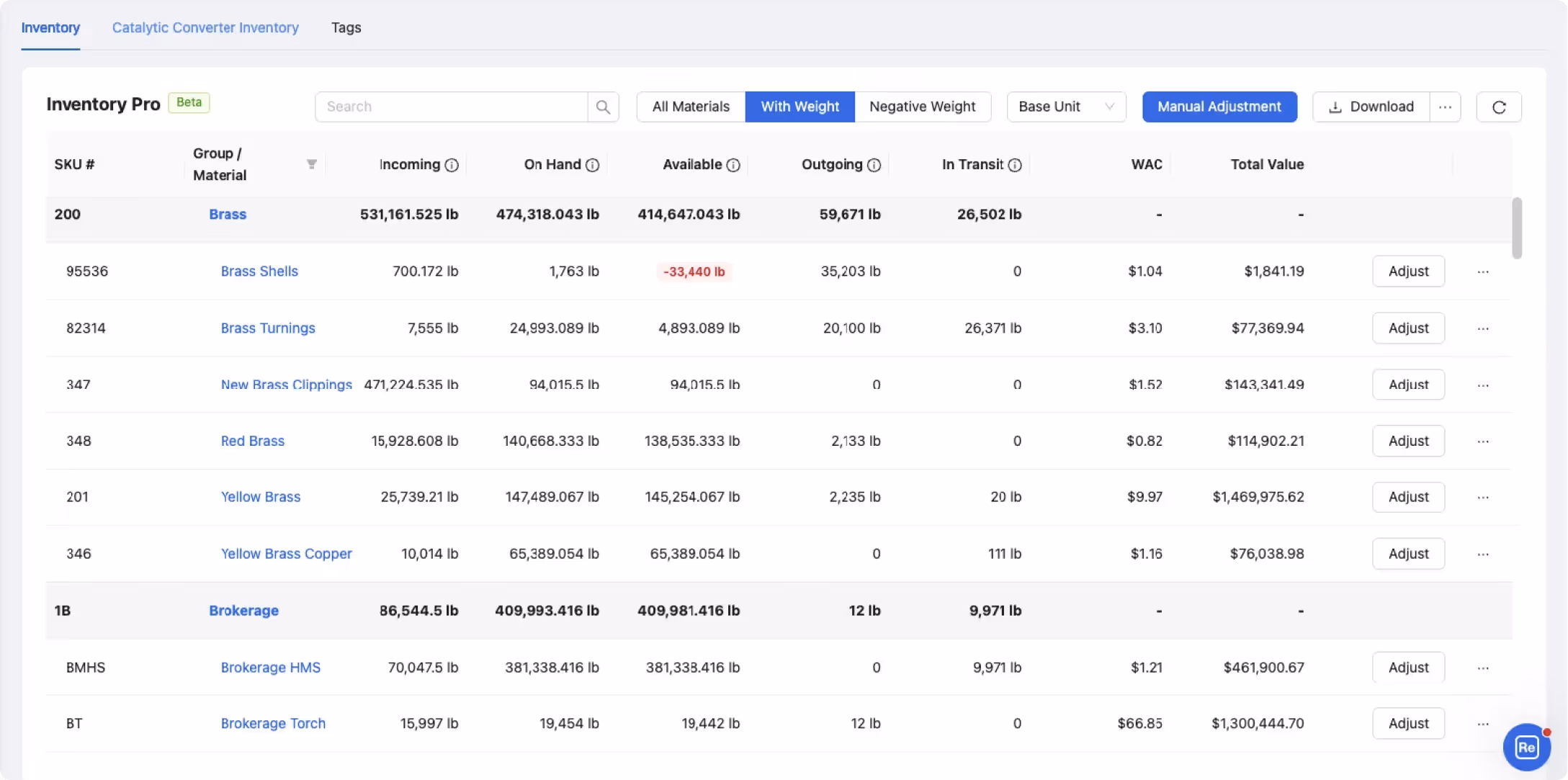 ReMatter dashboard mockup