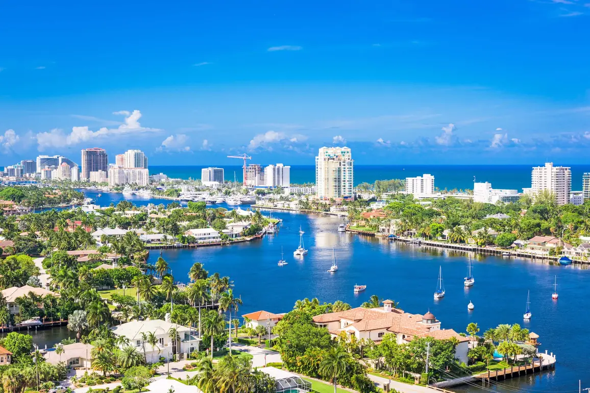 Florida coastline aerial view representing FBDC's statewide SBA 504 lending coverage