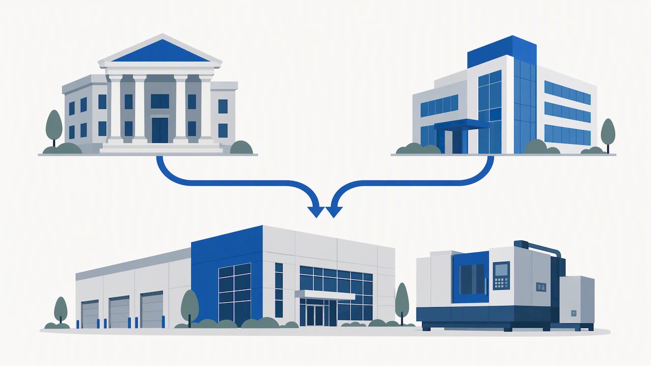 Bank and CDC funding paths support fixed assets
