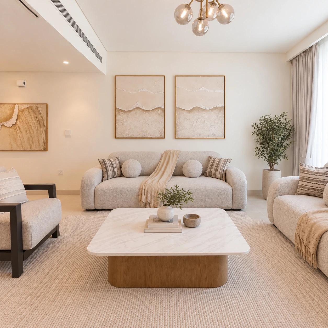 A bright First Class apartment