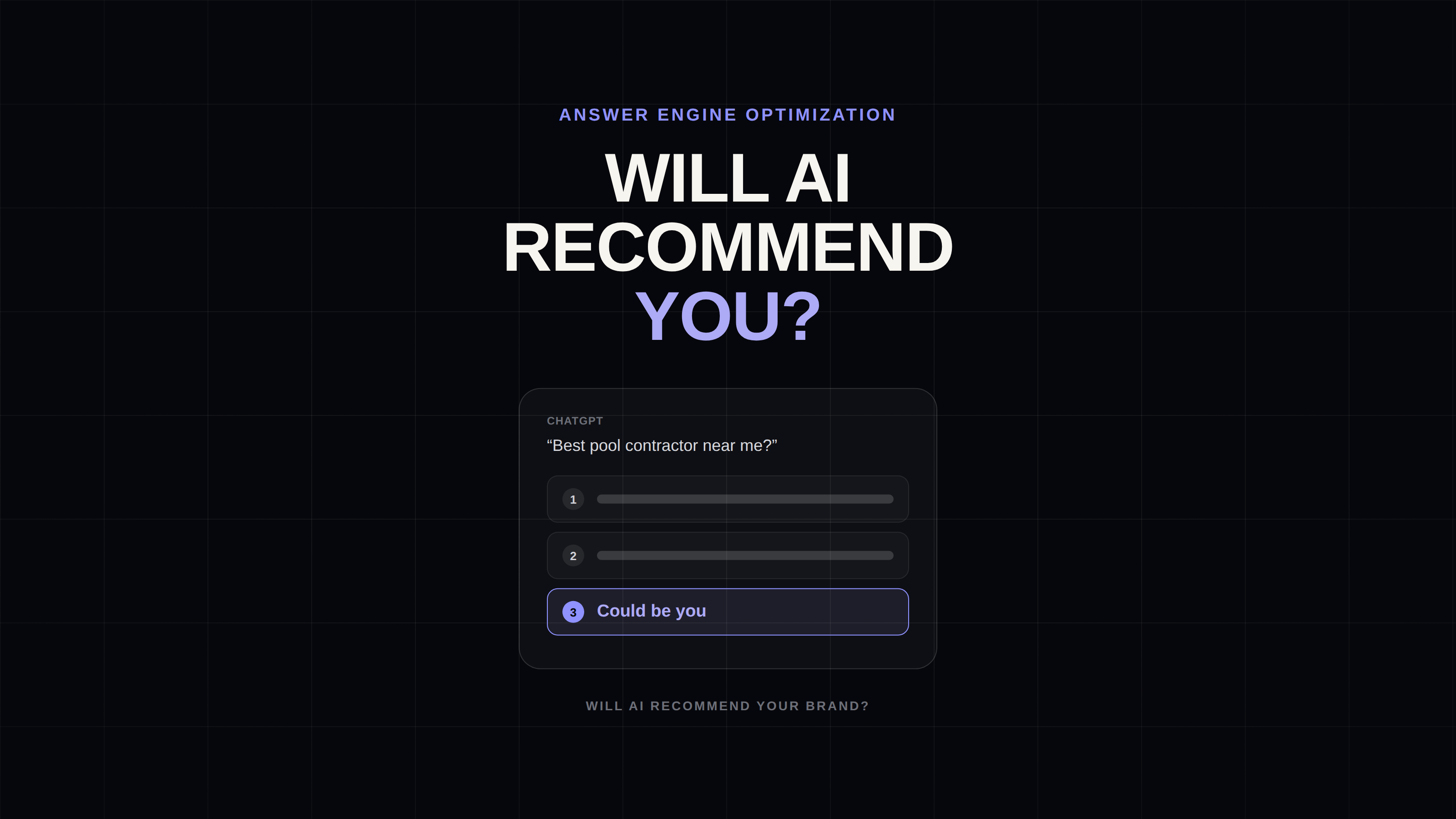 Will AI Recommend Your Brand? (And Why OpenAI Just Started Selling the Answer)