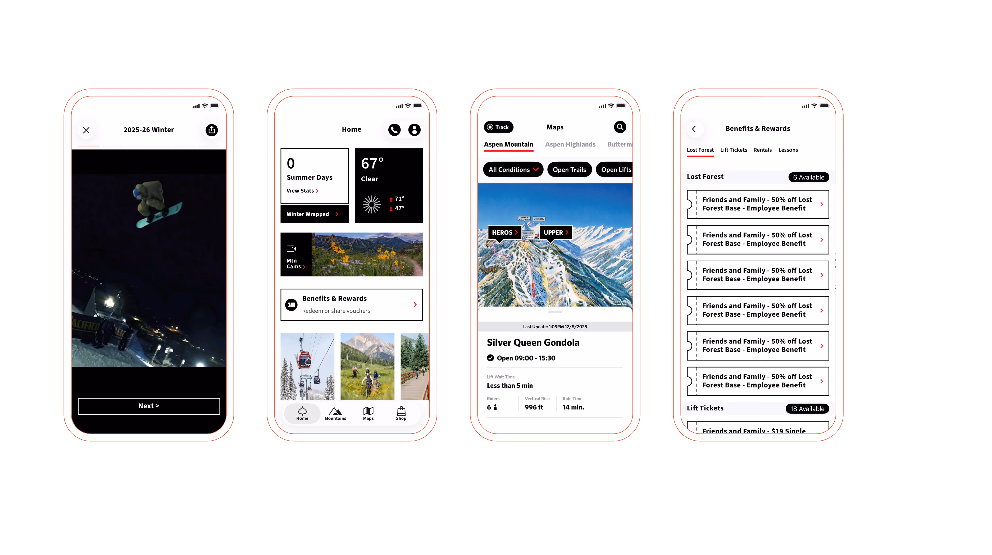 Interface of a Nike AI powered website. 
