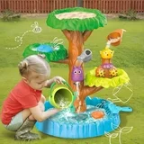 Sand Water Table, Sandbox Table with Beach Sand Water Toy
