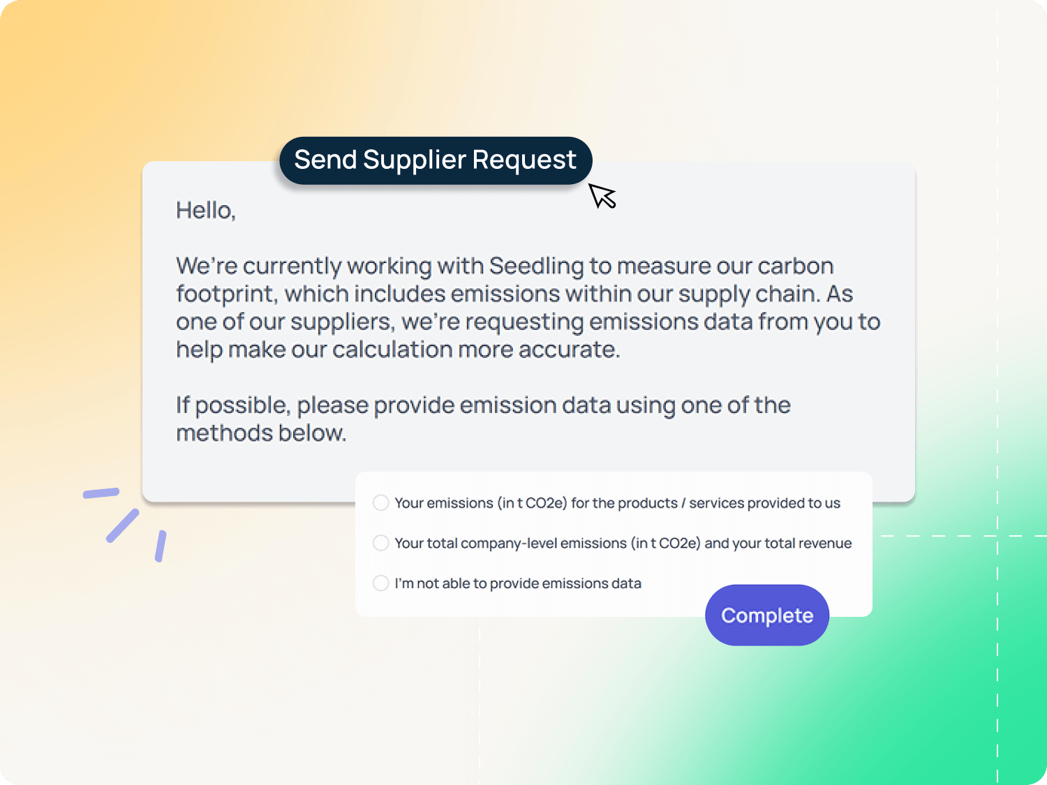 measure your footprint dashboard