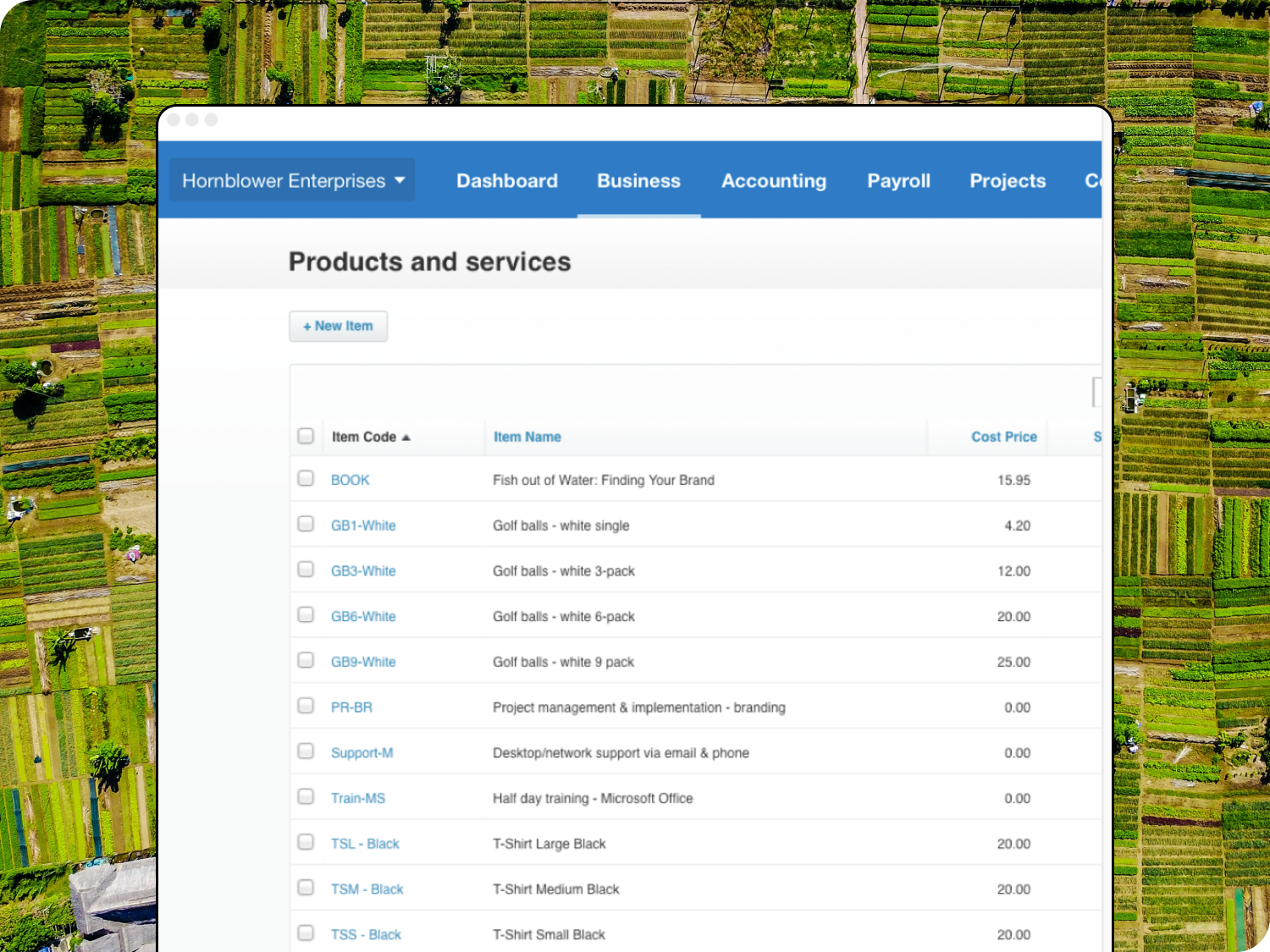 measure your footprint dashboard