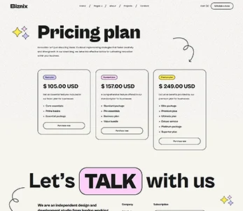 pricing