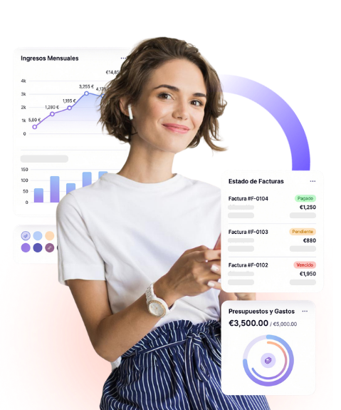 Software de facturación diseñado para creativos y diseñadores