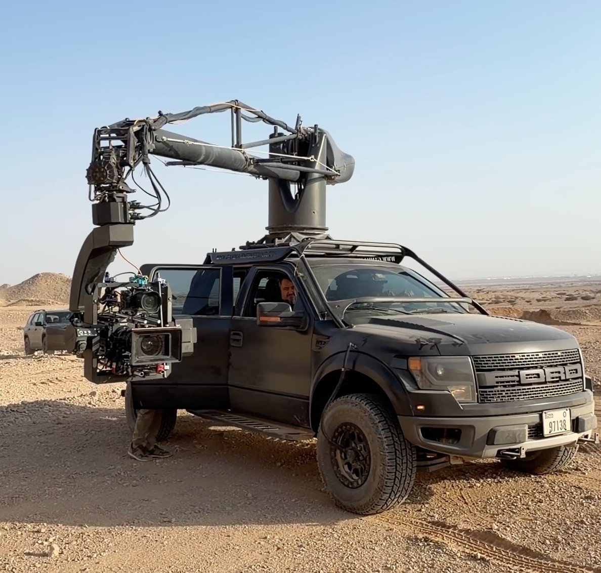 Camera equipment on location