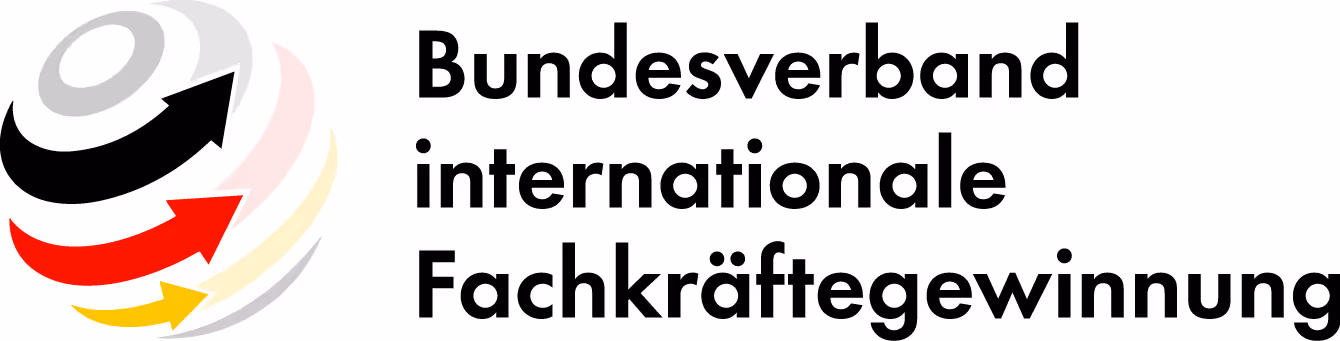 Logo vom Bundesverband internationale Fachkräftegewinnung