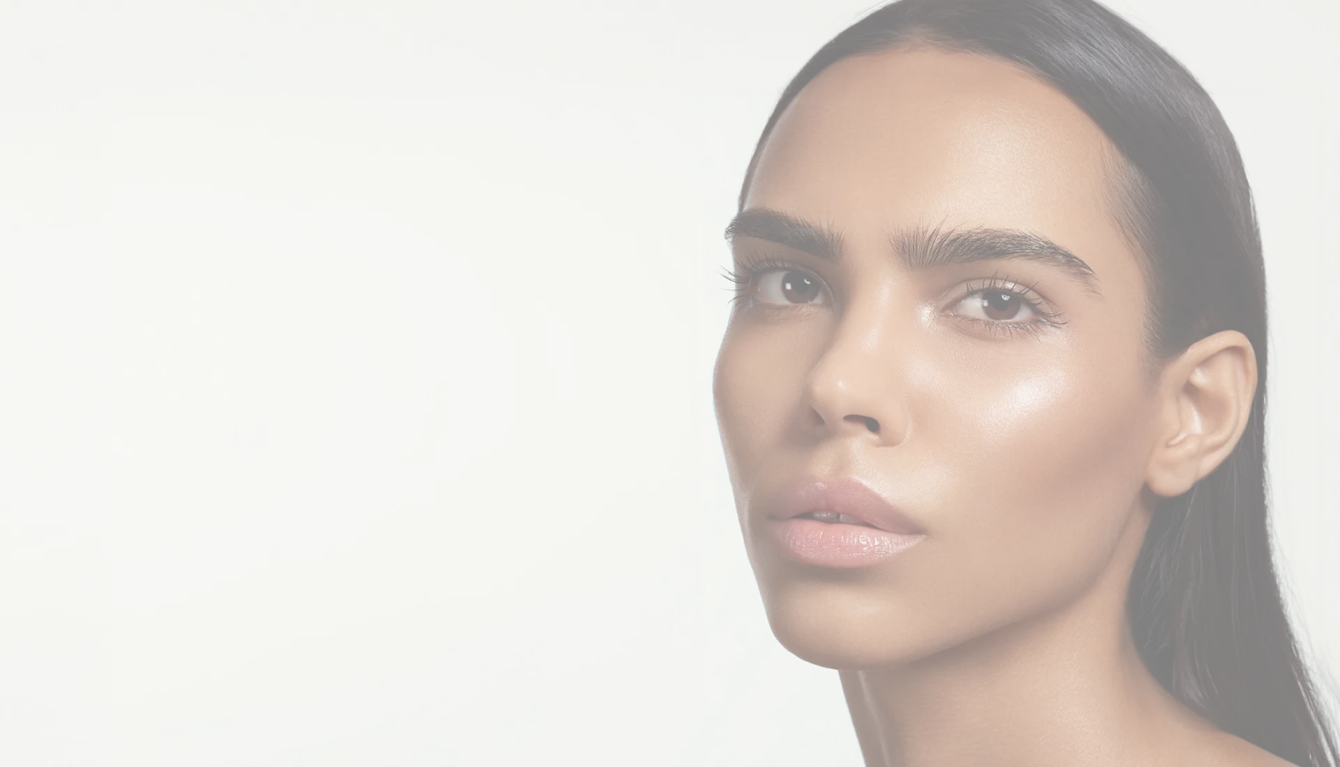 Portrait of a woman with glowing, natural-looking skin