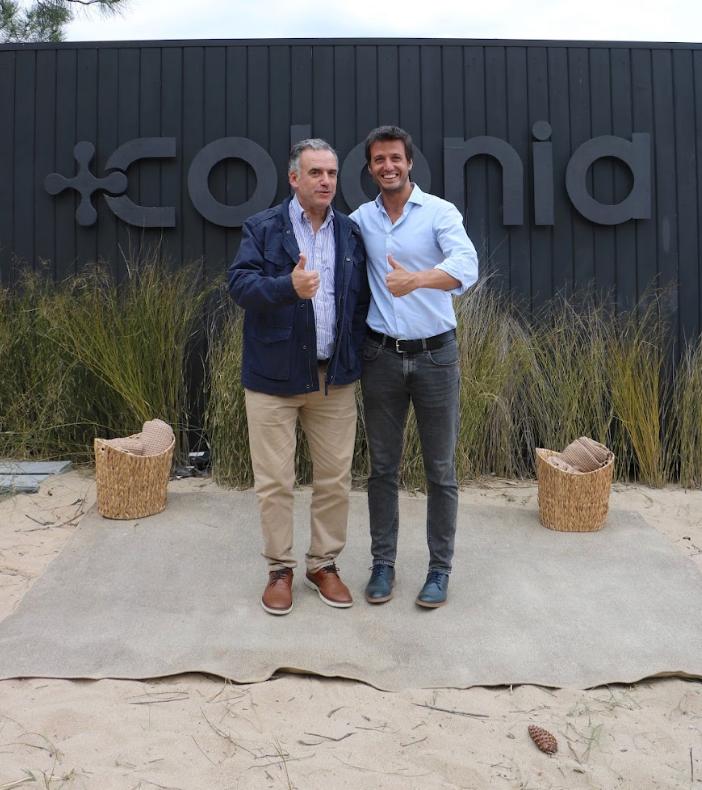 El presidente Yamandú Orsi visita +Colonia