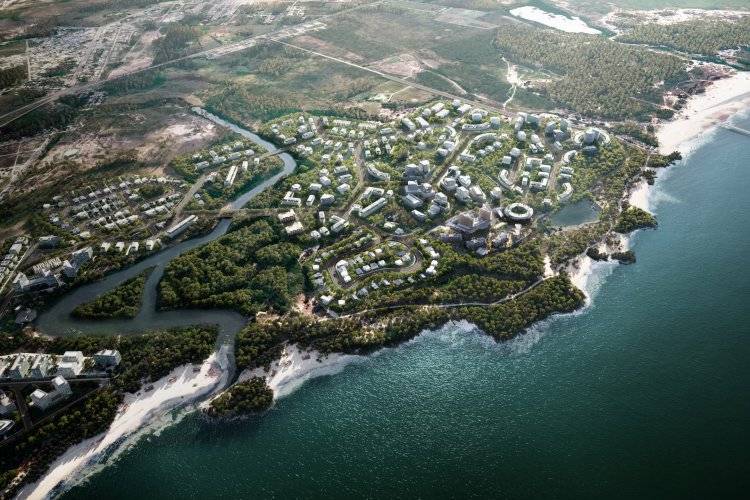 Vista aérea de +Colonia