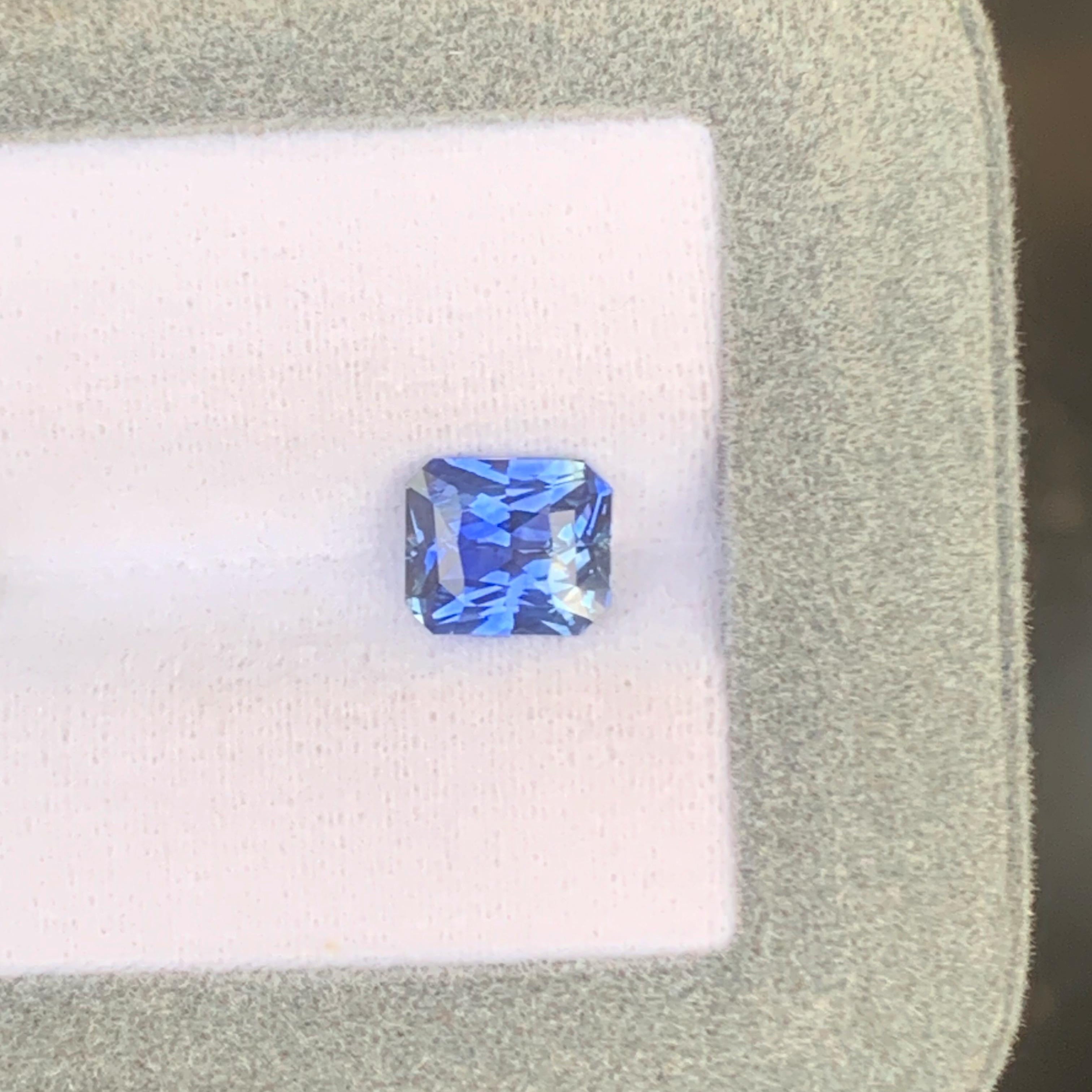 Saphir bleu • 2,06 ct