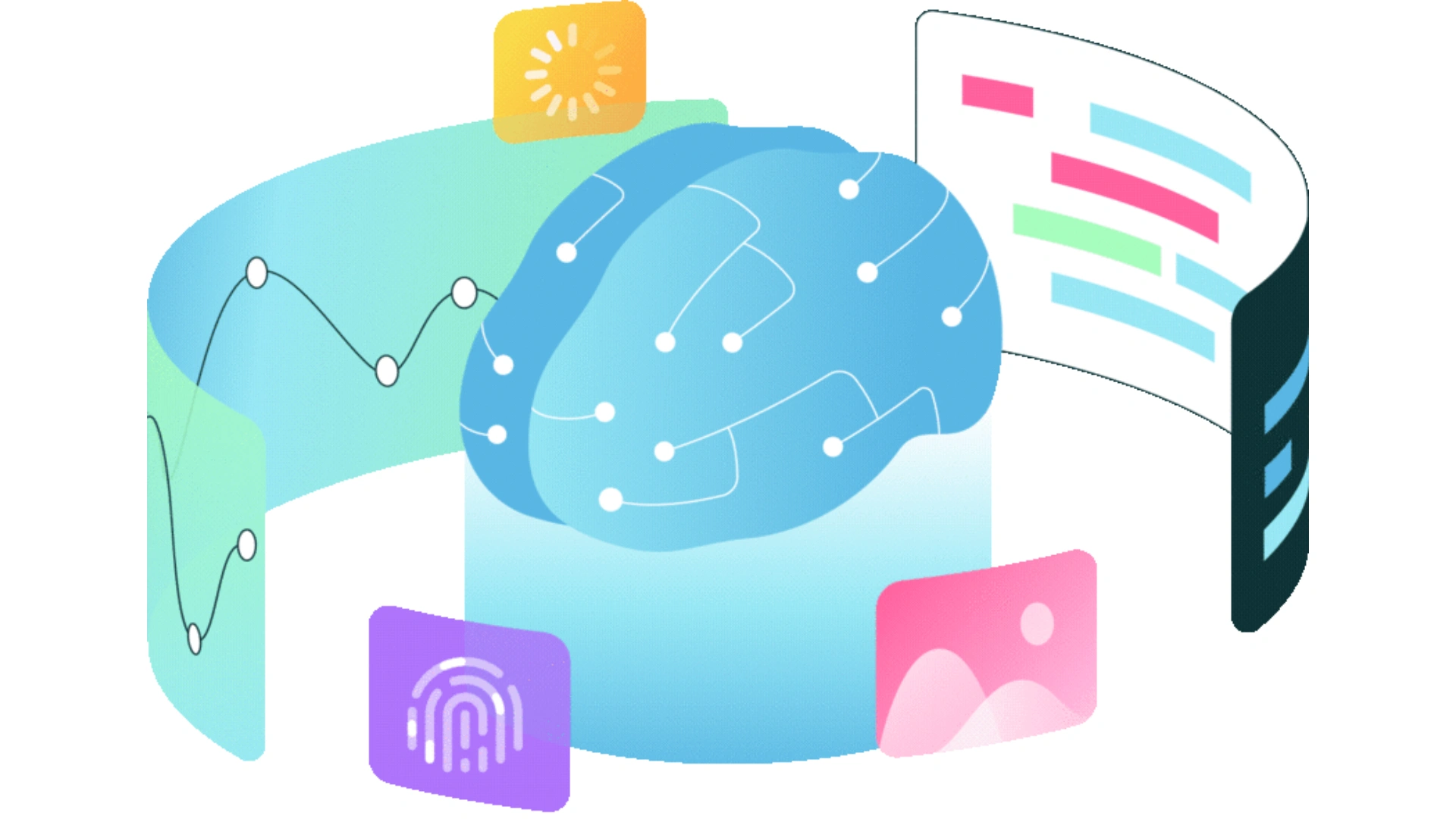 AI-powered creative analysis matching ad creatives to audience insights using behavioral data visualization