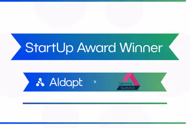 AIdapt holt Service Summit StartUp Award – bei der Premiere
