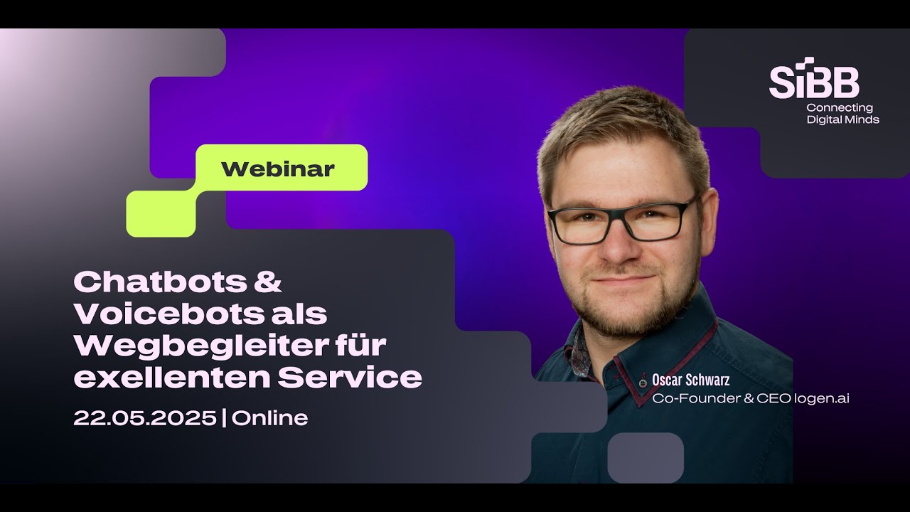 Webinar Replay - Chatbots & Voicebots als Wegbereiter für exzellenten Kundenservice