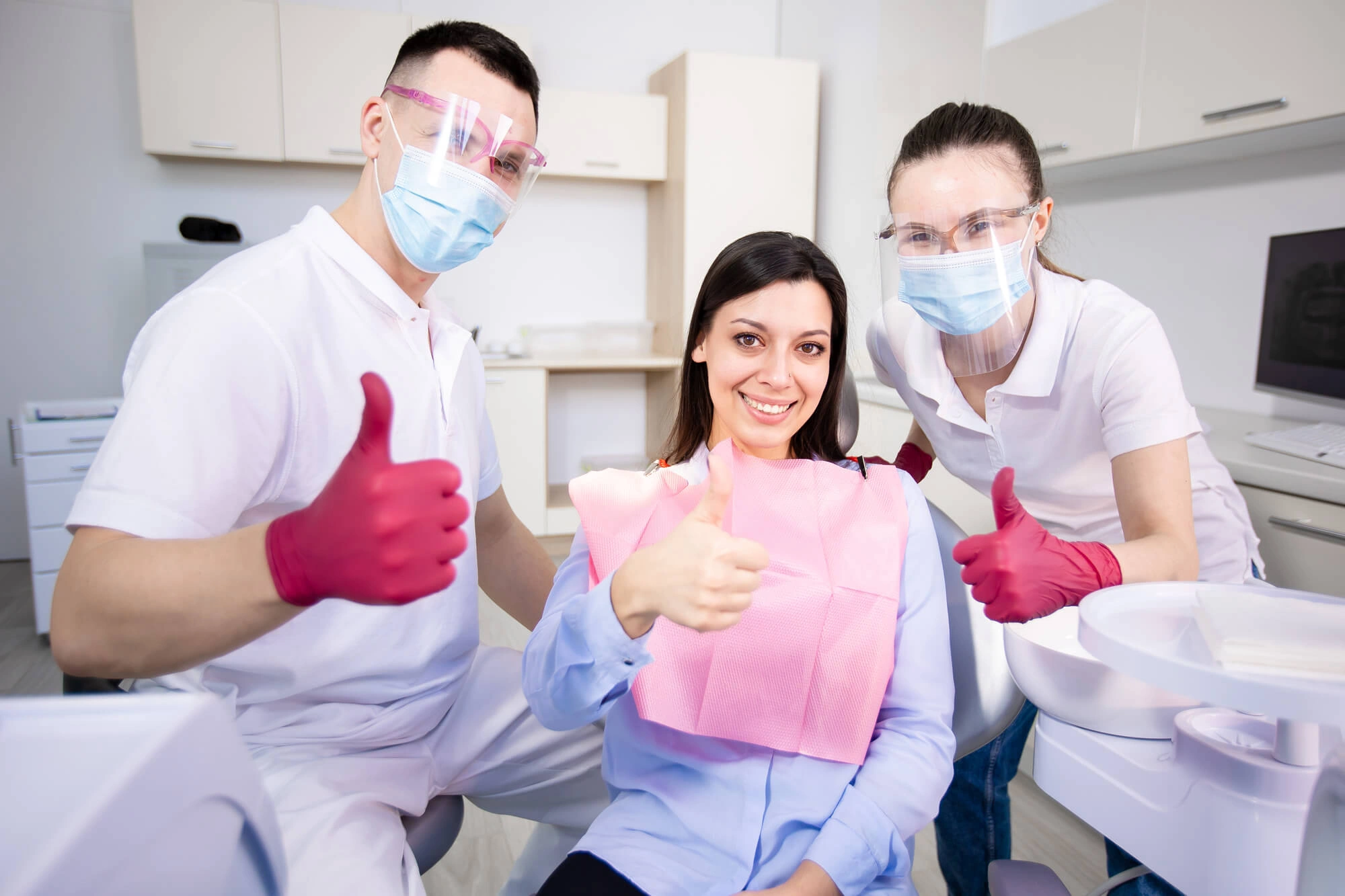 Girl choosing the right Dentist Guilford, CT