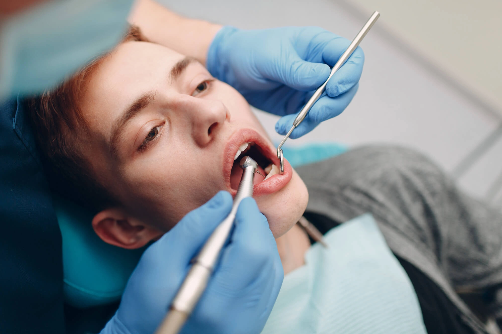 Patient with Dentist on the Shoreline CT