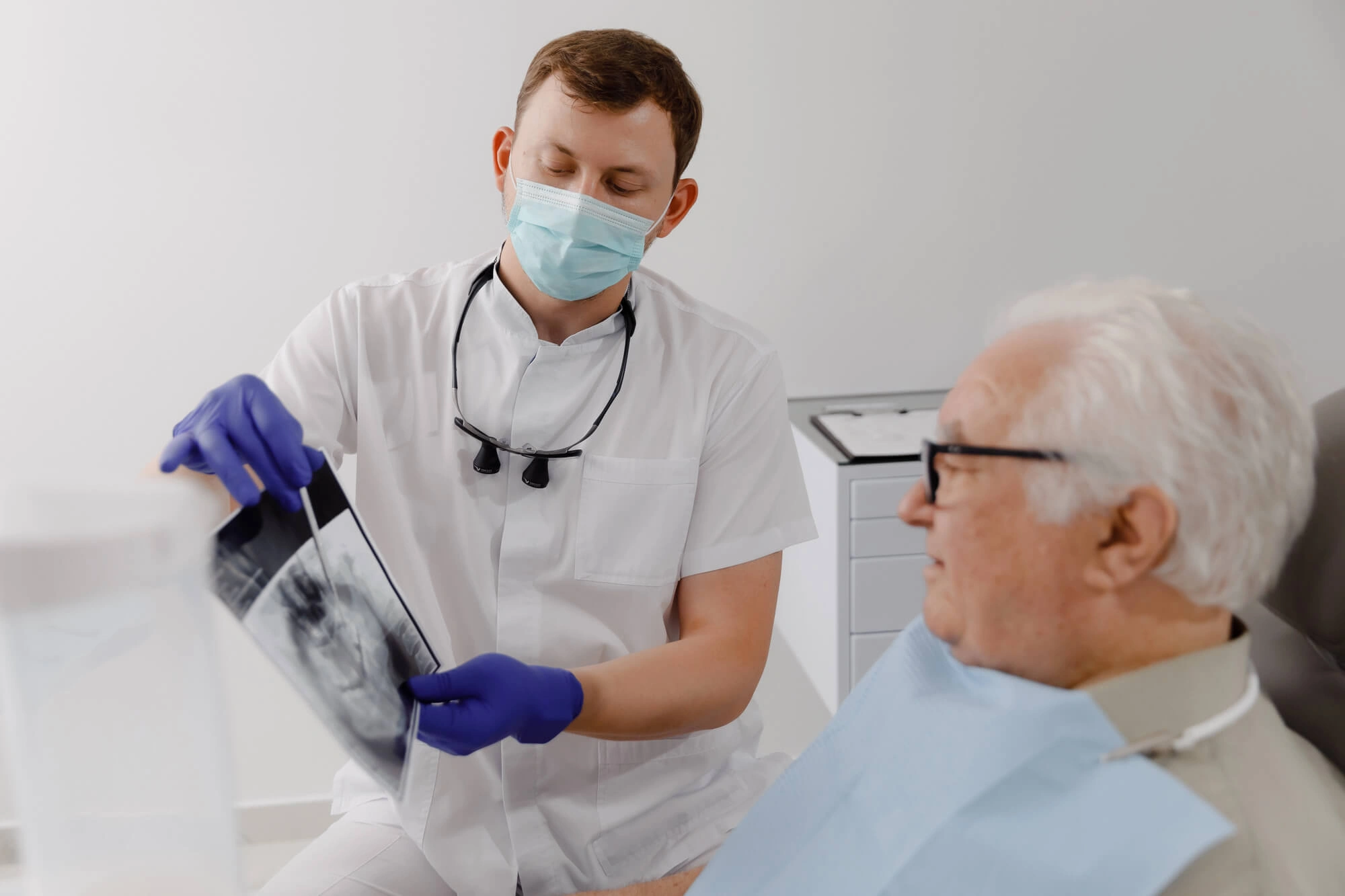 Man and General Dentist Branford CT