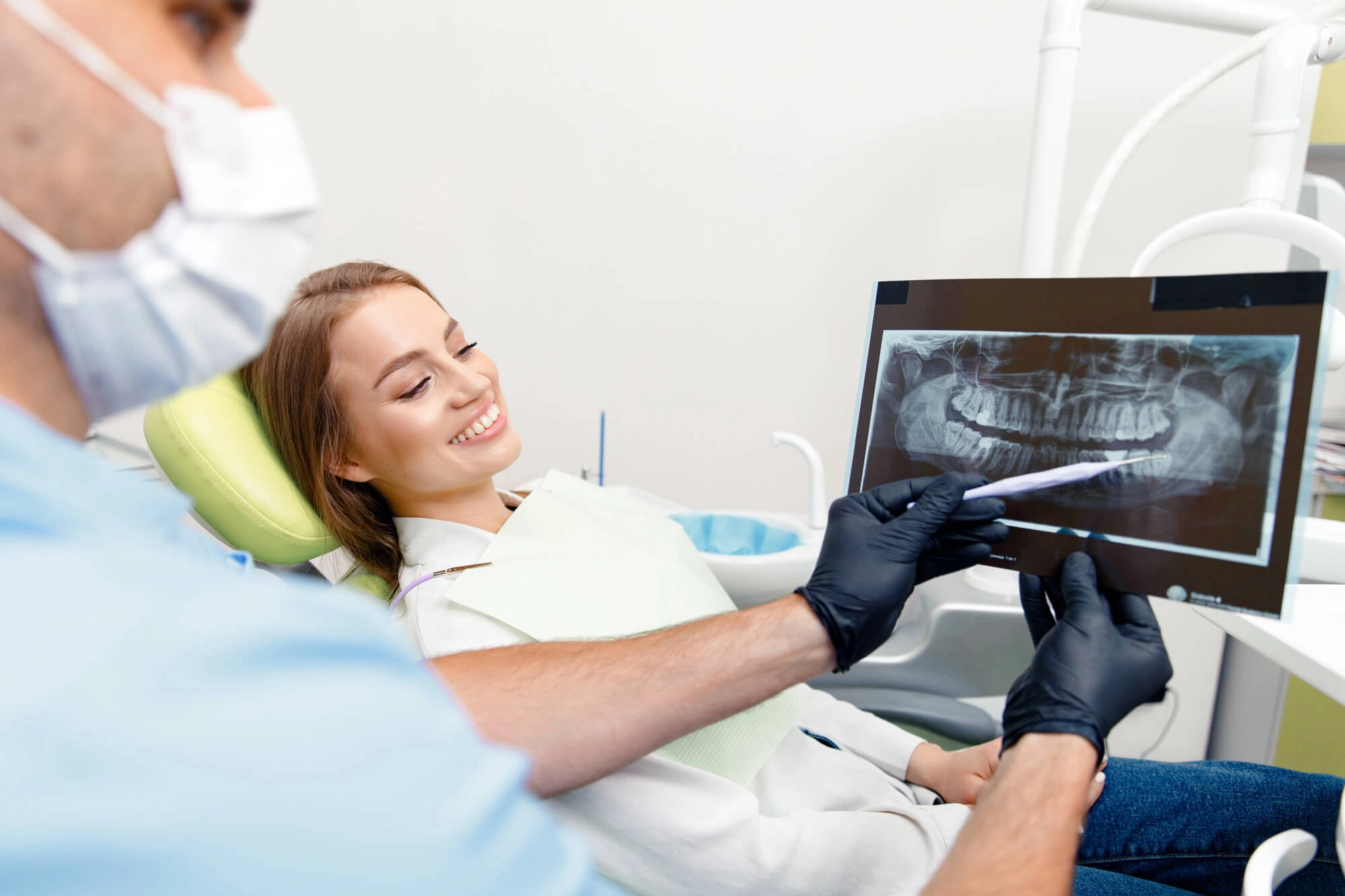 Woman and Dentist Essex CT