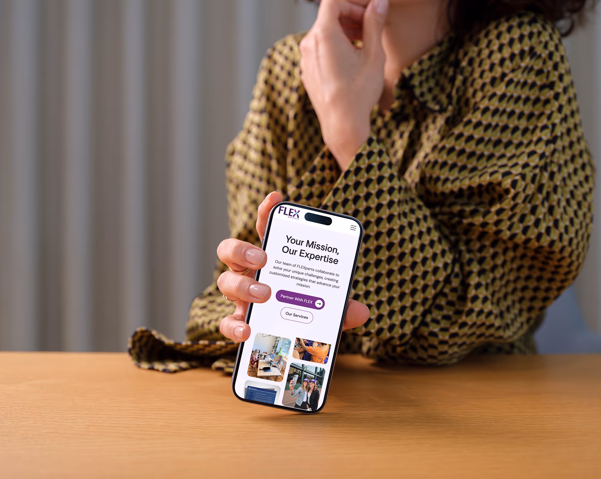 Mobile site design