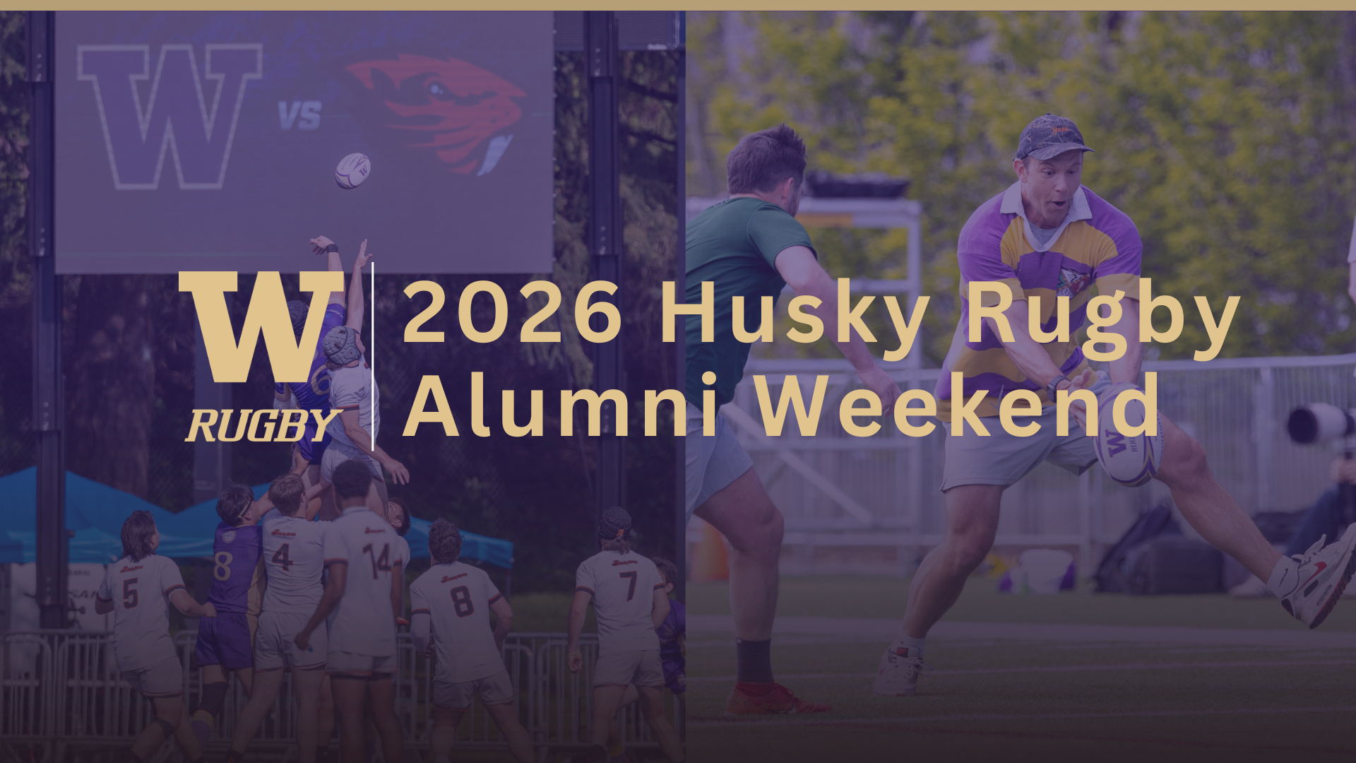 Alumni Weekend Is Almost Here: Get Your Tickets, Show Up, and Support Husky Rugby