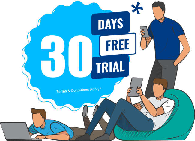 Claim your *14-days free trial!