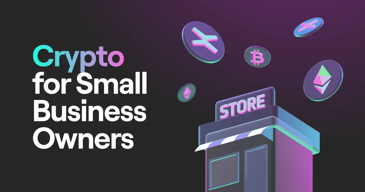A holographic store with holo crypto tokens flying around, over a dark background