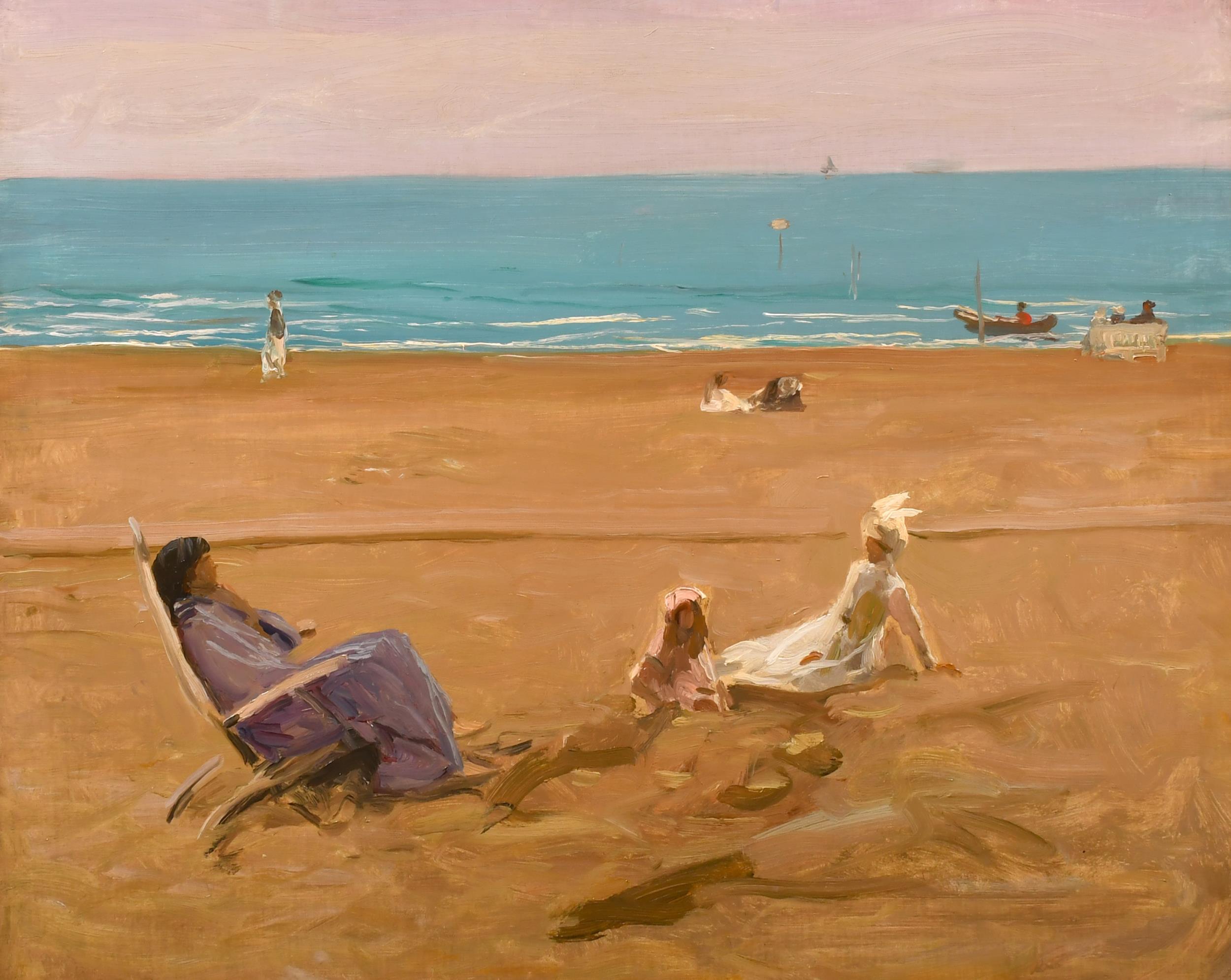 John Lavery - "On the Beach"