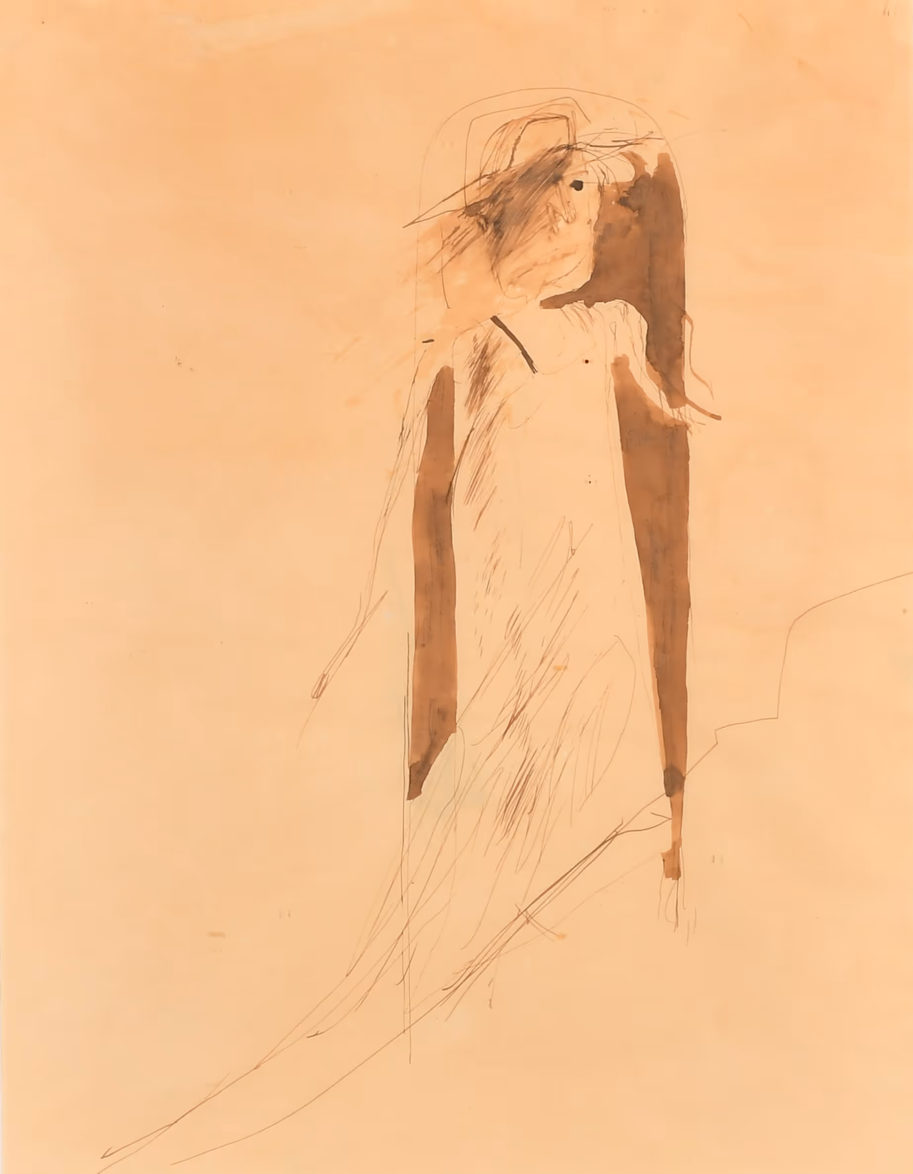 Attributed to David Hockney: Study for 'A Rake's Progress', Provenance: Kasmin Gallery £6000-£8000