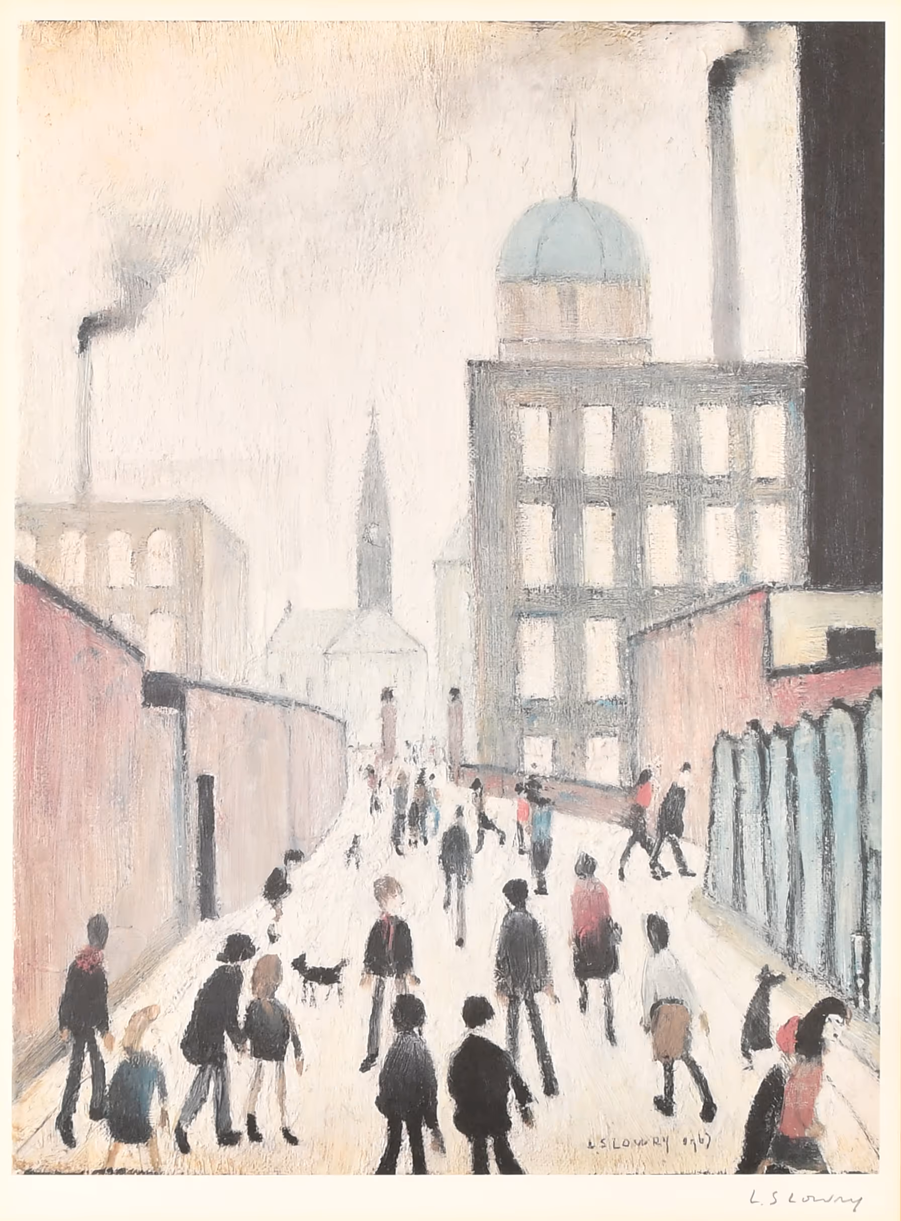 Lot 120: Laurence Stephen Lowry, "Mrs Swindell's Picture"