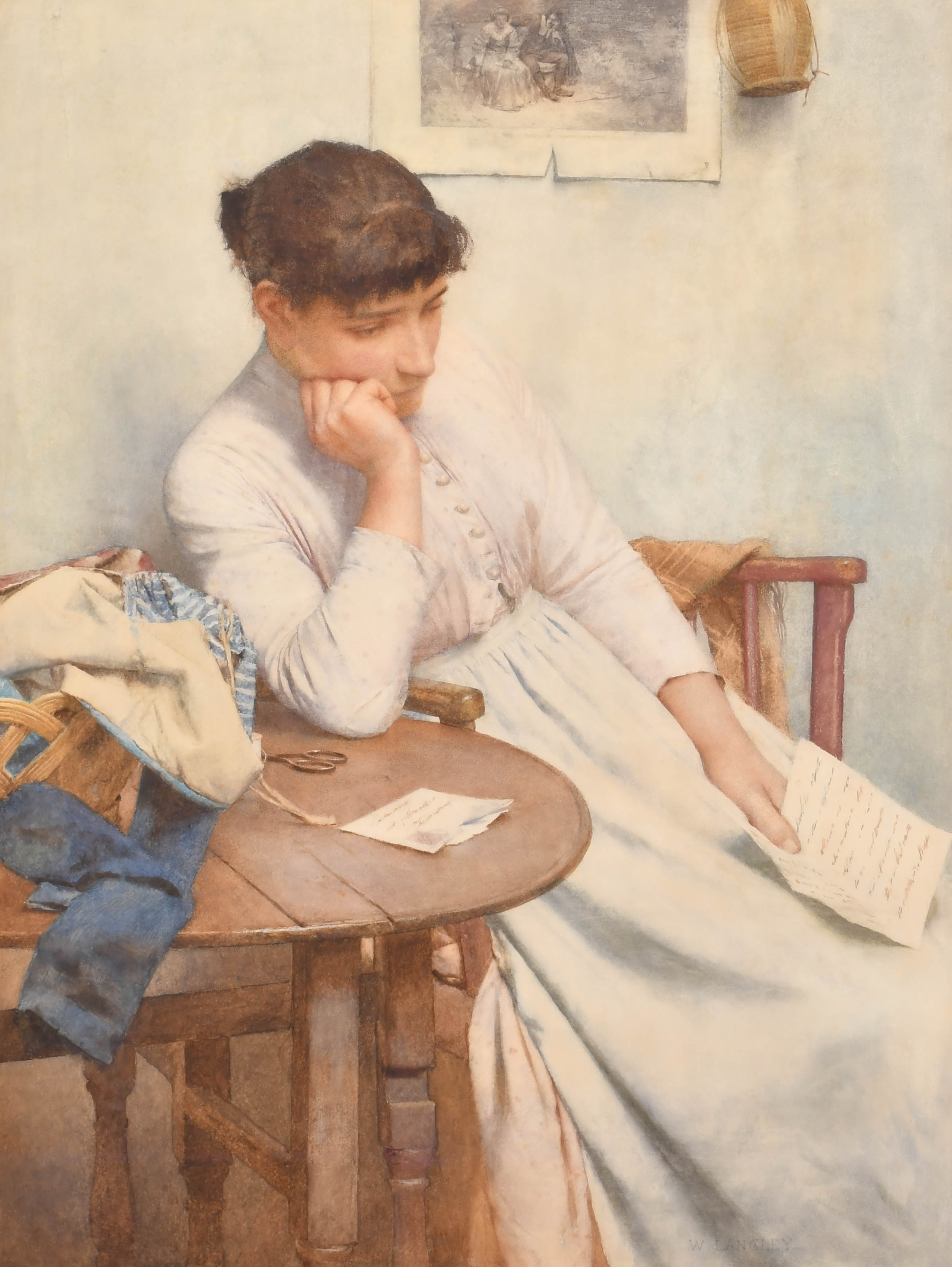 Walter Langley. "Jilted". Estimate: £15000-£20000