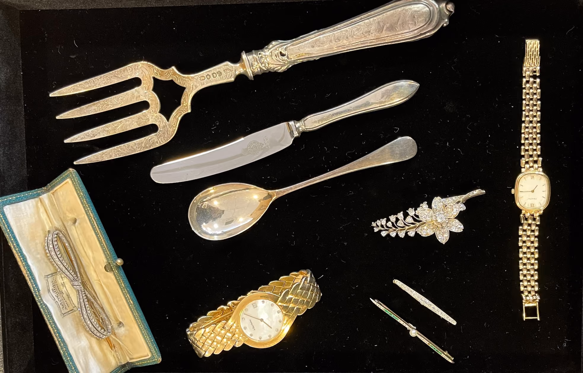 Fine Silver, Jewellery and Watches Sale