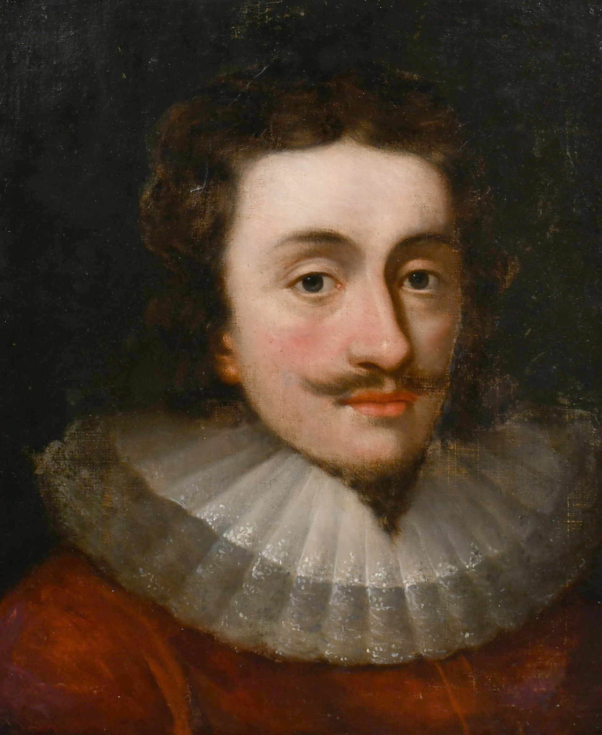 17th Century English School after Daniel Mytens. Portrait of Charles I. Estimate: £800-£1200