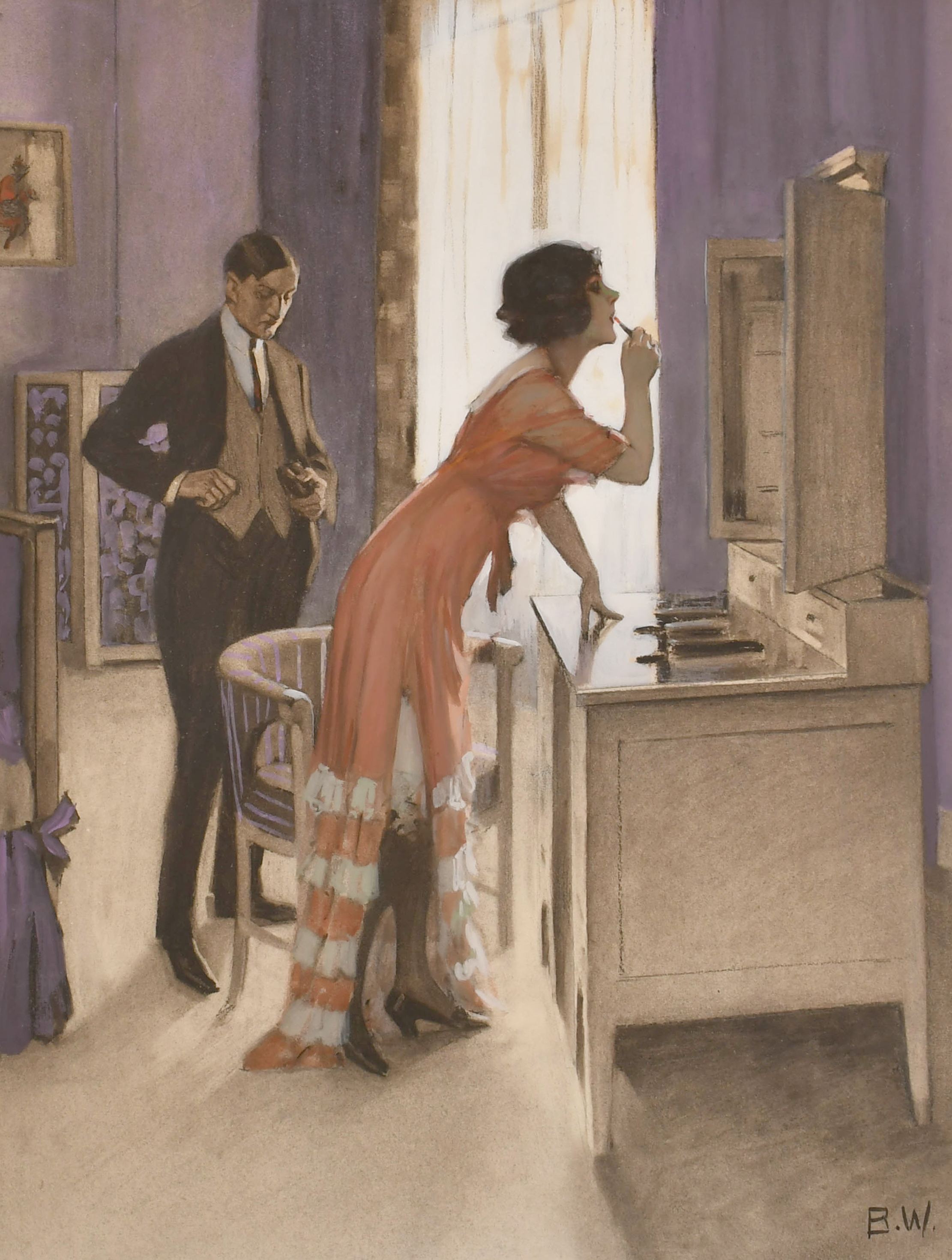 Brynolf Wennerborg. Before the Party. Esitmate: £800-£1200