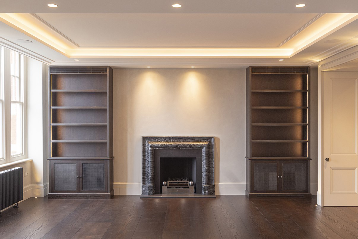 Retrofit air conditioning in luxury home