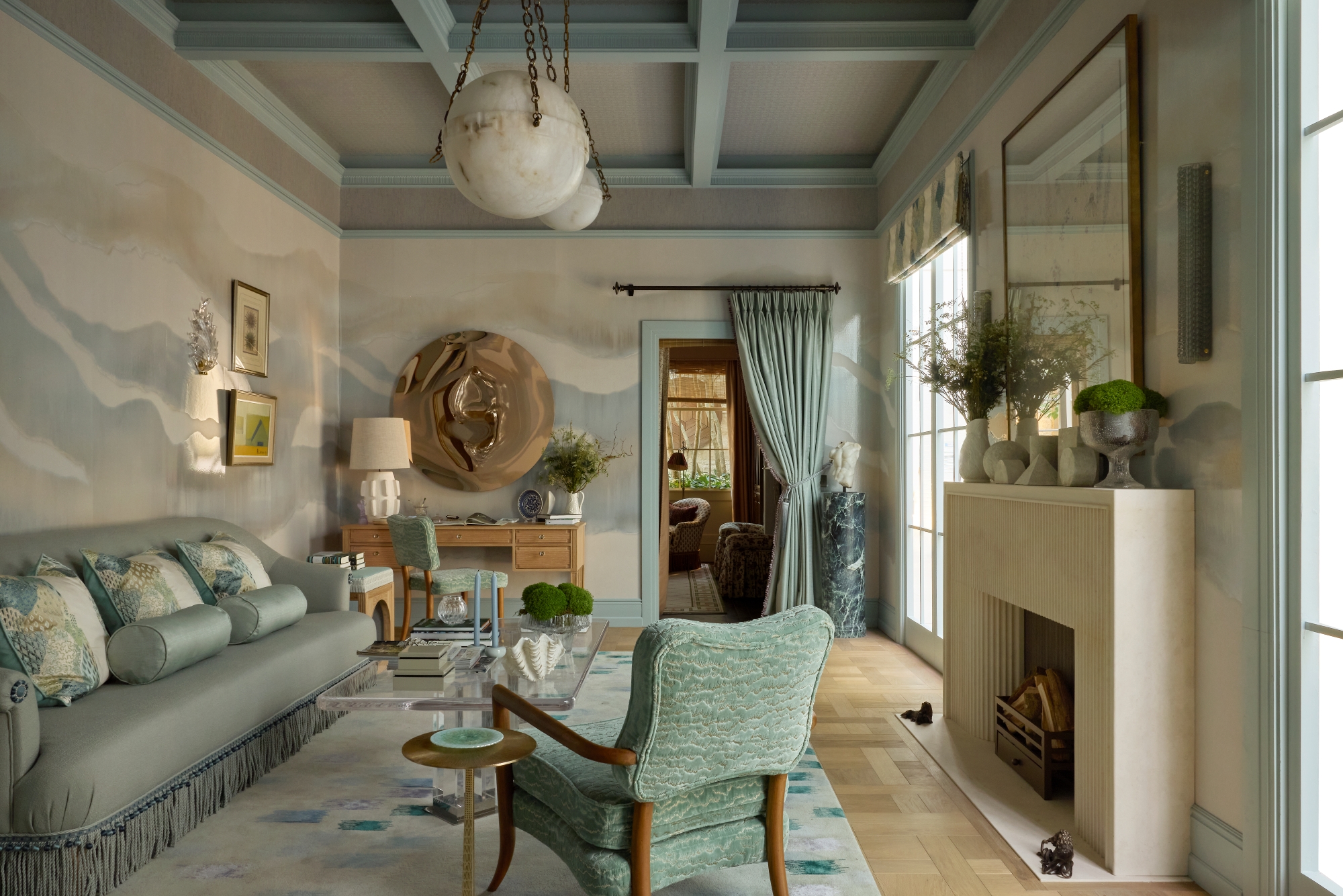 discreet air conditioning in luxury home