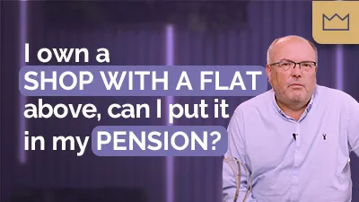 I Own a Shop with a Flat Above, Can I Put It into My Pension?